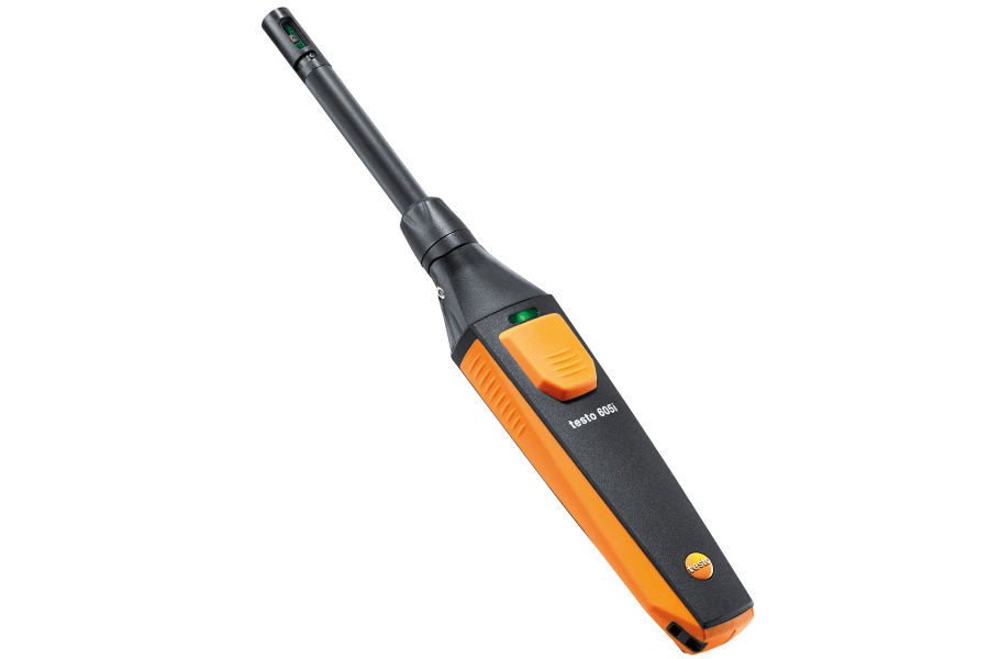 Testo 0560 2605 03 605I Thermo-Hygrometer with Bendable Probe