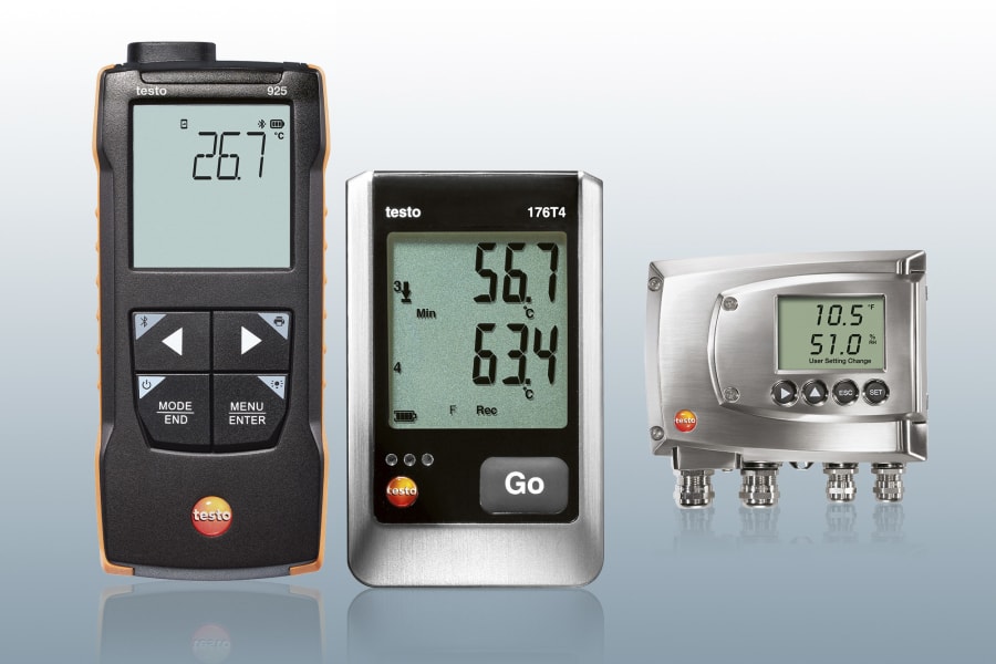 Temperaturmessgeräte vom Marktführer