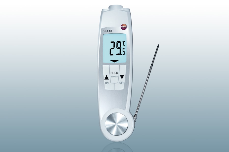 Thermometer für die messung der temperatur von heißen getränken