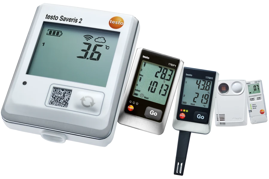 Data loggers: optimum control of important values