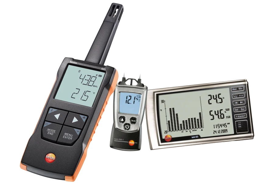 Meter for store measuring humidity