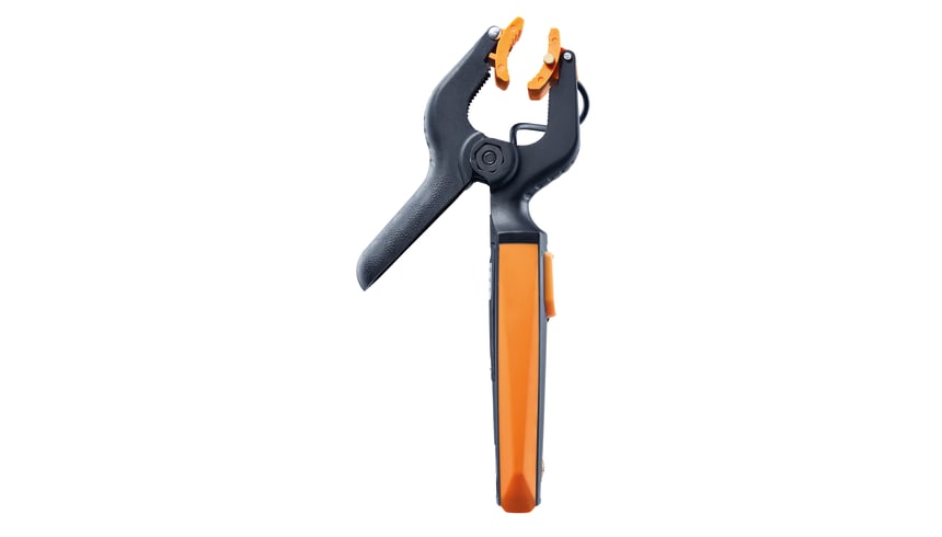 Side view of Testo 115i clamp probe from the 558s HVAC kit
