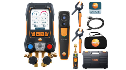Kit testo 558s y 860i para técnicos de refrigeração