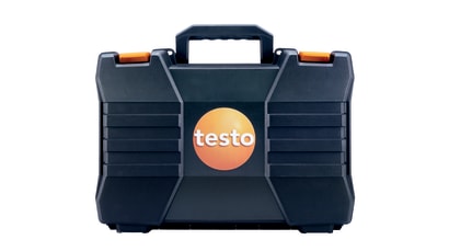 Service case for volume flow measurement