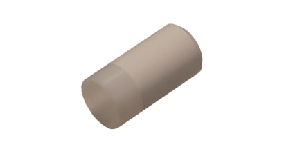 PTFE sintered filter, Ø 21 mm, for corrosive substances