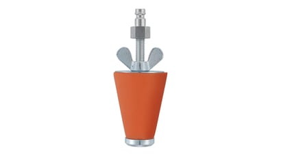 Conical test stop