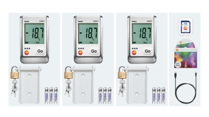 volumen de suministro testo 175 T1 set