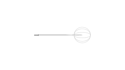 Comfort level probe for measuring degree of turbulence
