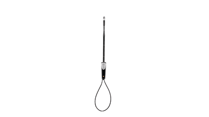 High-temperature vane anemometer probe