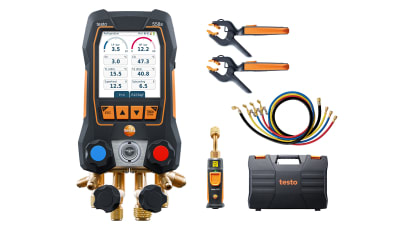 testo 558s Smart Vacuum Kit with filling hoses