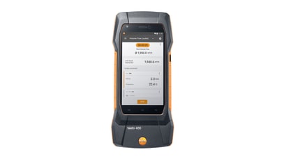 testo 400 Appareil de mesure de vitesse d&rsquo;air et d&rsquo;IAQ universel