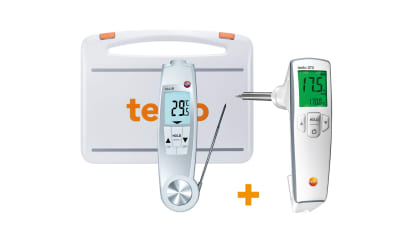 Cooking oil-temperature kit