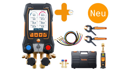 testo 558s Smart Vakuum Set Füllschlauche