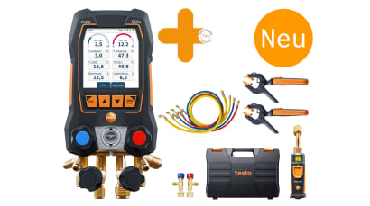 testo 558s Smart Vakuum Set F&uuml;llschlauche