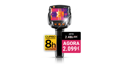 C&acirc;mara termogr&aacute;fica testo 871s em promo&ccedil;&atilde;o
