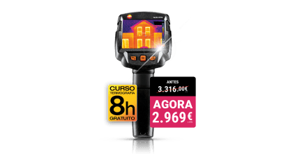 C&acirc;mara termogr&aacute;fica testo 872s em promo&ccedil;&atilde;o
