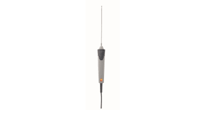 Efficient, waterproof surface probe with small measurement head
