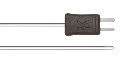 Immersion measurement tip, flexible, for measurements in air