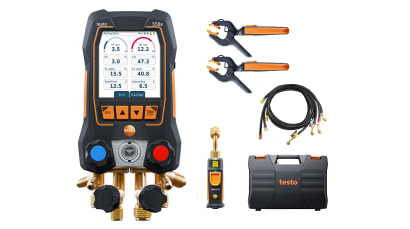testo 558s Smart Vacuum Kit with filling hoses