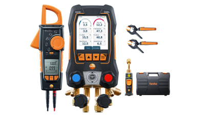 testo 558s Smart Vacuum Kit with clamp meter