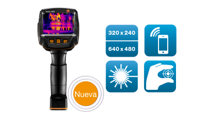 testo 883 c&aacute;mara termogr&aacute;fica