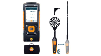 testo&nbsp;440 delta P Kit combin&eacute; 1 avec Bluetooth&reg; pour l&rsquo;&eacute;coulement