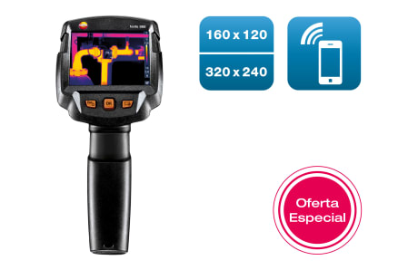 Termovisor testo 868 Com Infravermelho Resolução 160 x 120 pixel