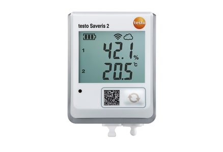 testo Saveris 2-H2 - ディスプレイ付き無線データロガー