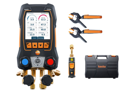 testo 558s Smart Vacuum Kit - Smart digital manifold with wireless