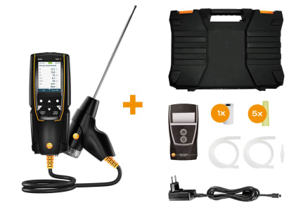 testo 310 II – flue gas analyzer with printer