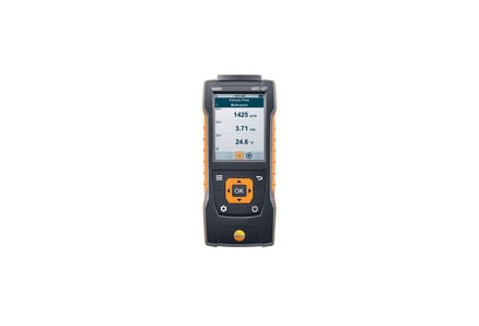 testo 440 dPマルチ環境計測器 (差圧センサ搭載)