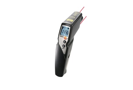 testo 830-T4 - 2-nokta lazer işaretlemeli infrared termometre (30