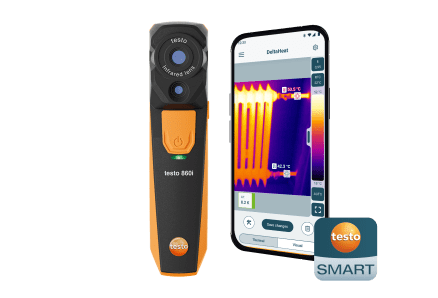 testo 860i 赤外線サーモグラフィ