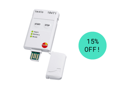 testo 184 T1 USB Data Logger