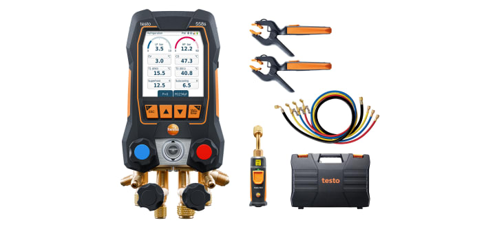 testo 558s デジタルマニホールド ホースセット