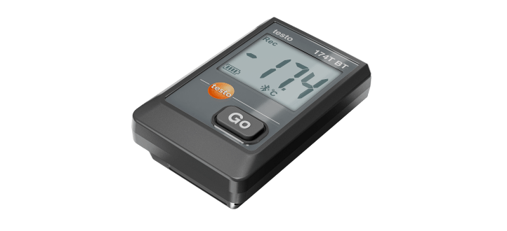 testo 174 T BT - 温度計データロガー (Bluetooth)