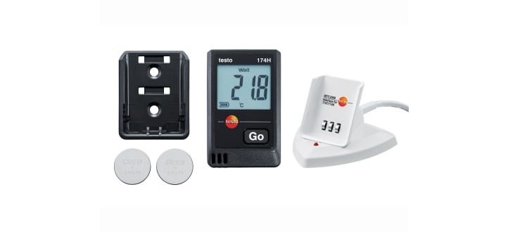 testo 174 H - ミニ温湿度データロガーUSBセット