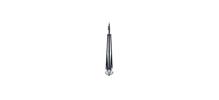 10.8' Extendable Tripod with Wheels