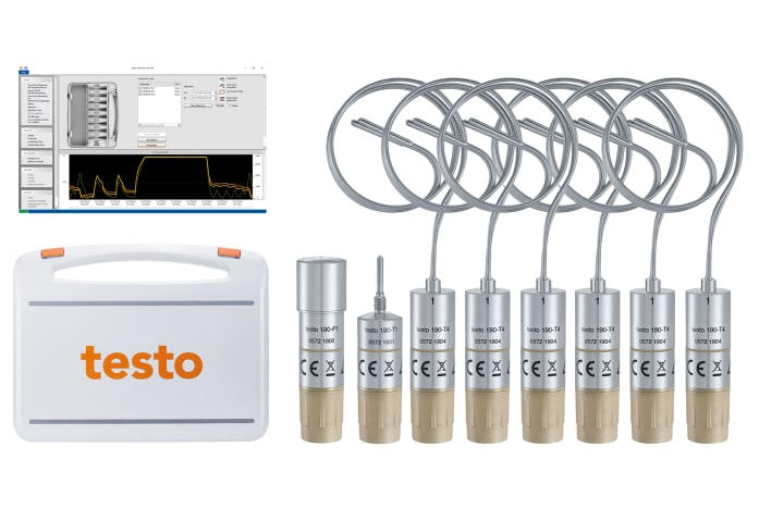 testo 190 Sterilisatoren Set XL