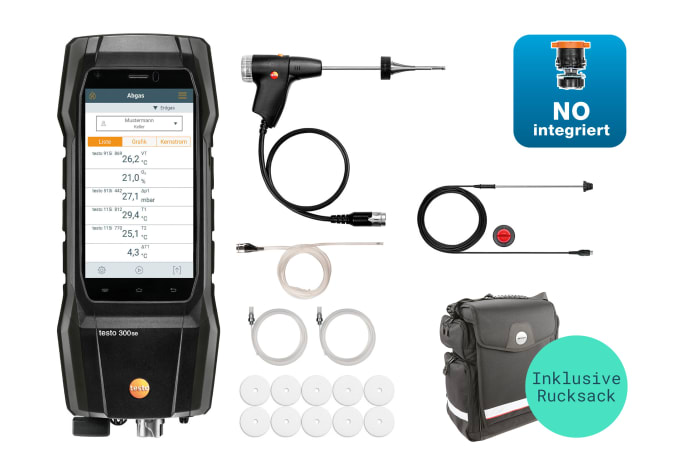 testo 300 SE Rucksack-Set inkl. NO