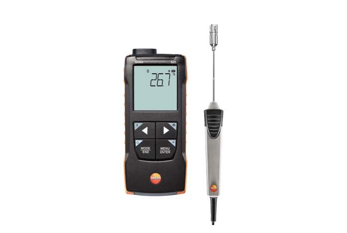 testo 925 Set mit Oberflächenfühler