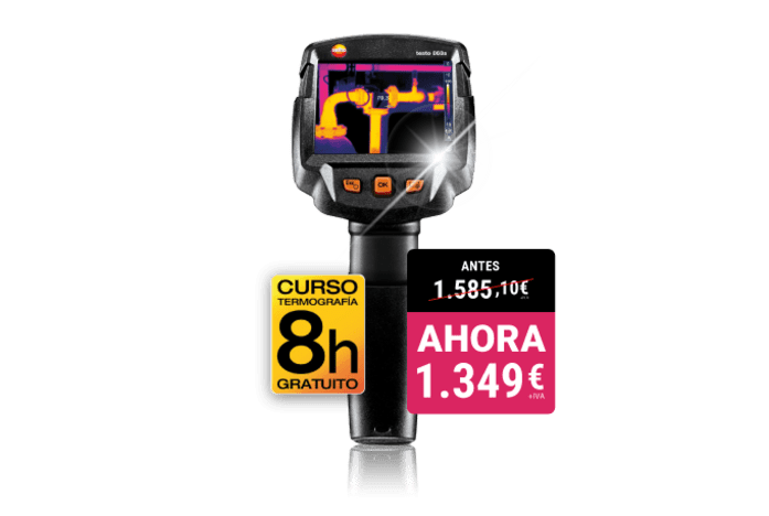 Cámara termográfica testo 868s en promoción