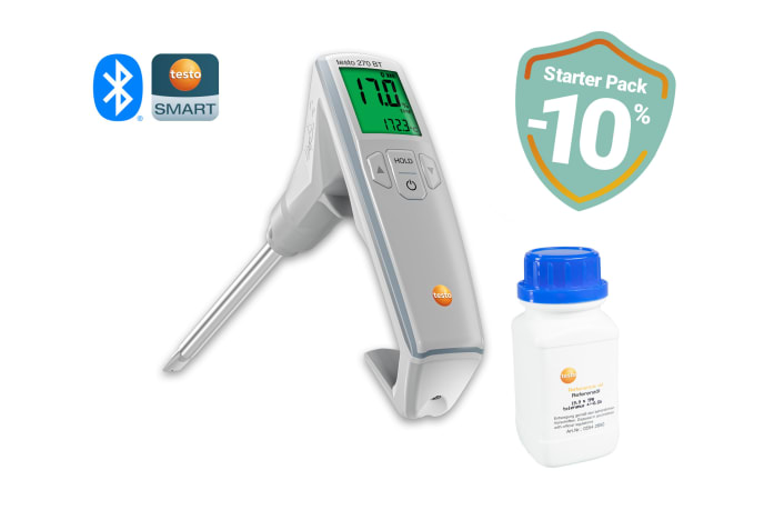 Medidor &oacute;leos alimentares testo 270 BT em promo&ccedil;&atilde;o