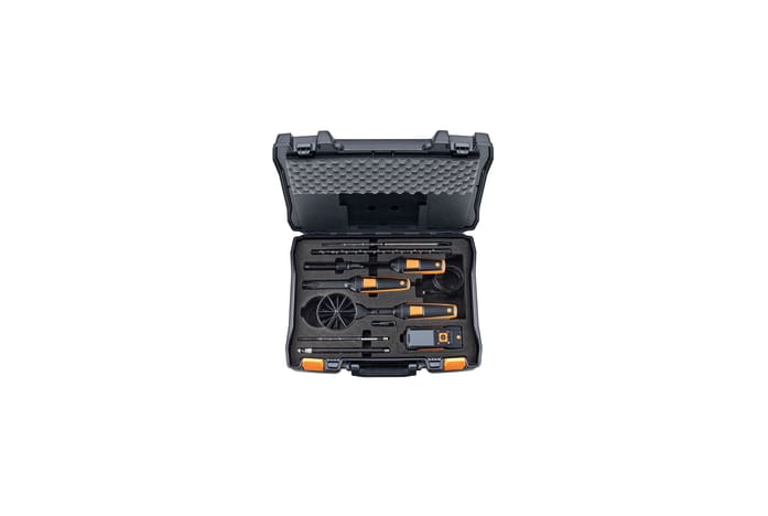 Service case for volume flow measurement for testo 440