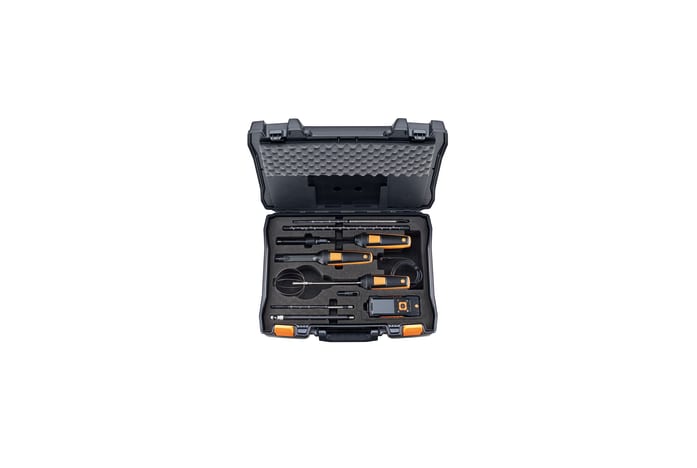 Service case for volume flow measurement for testo 440