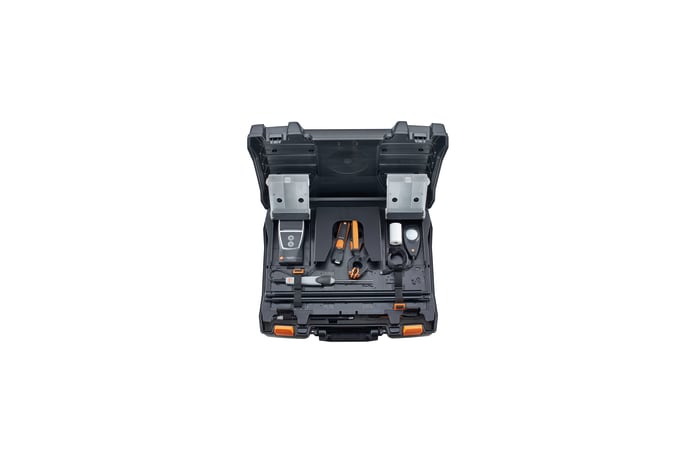 Service case for volume flow measurement for testo 440