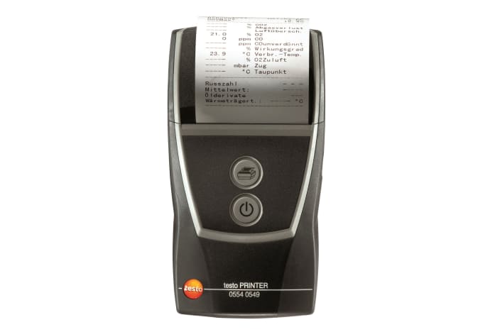 testo-Schnelldrucker IRDA mit kabelloser Infrarot-Schnittstelle