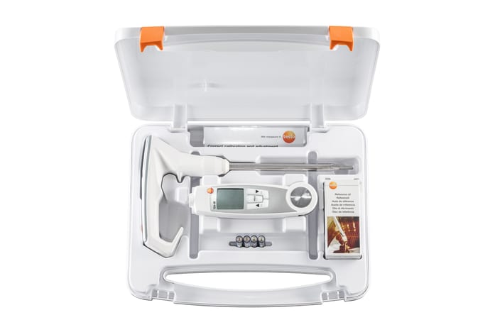 Cooking oil-temperature kit