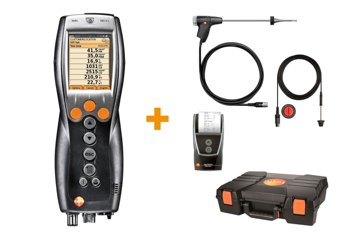 testo 330-2 LL heating constructor's set