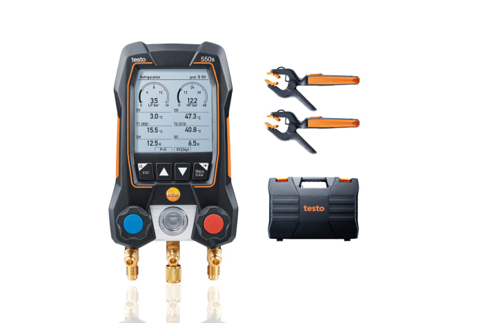 デジタルマニホールド testo 550s セット